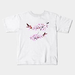 Cherry blossom spring Kids T-Shirt